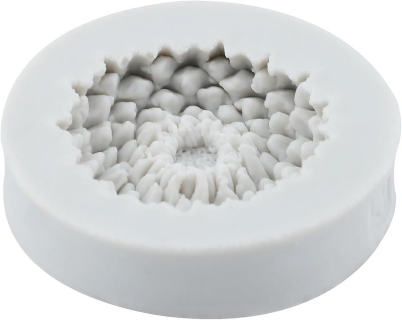 TAOXIBEI Flower Polymer Clay Mold Chrysanthemum Clay Molds Chrysanthemum Flower Silicone Mold for DIY Crafts Air Dry Plaster Jewelry Making Epoxy Resin Casting - Image 4